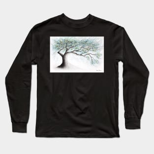 Lucent Lake Tree Long Sleeve T-Shirt